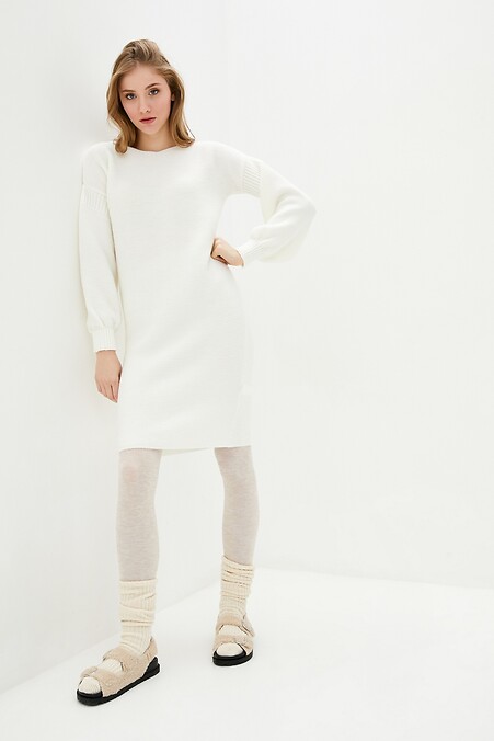 Women's dress. Dresses. Color: white. #4038016