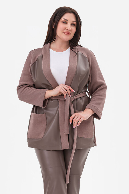OBIYMY Strickjacke, grau - #3044022