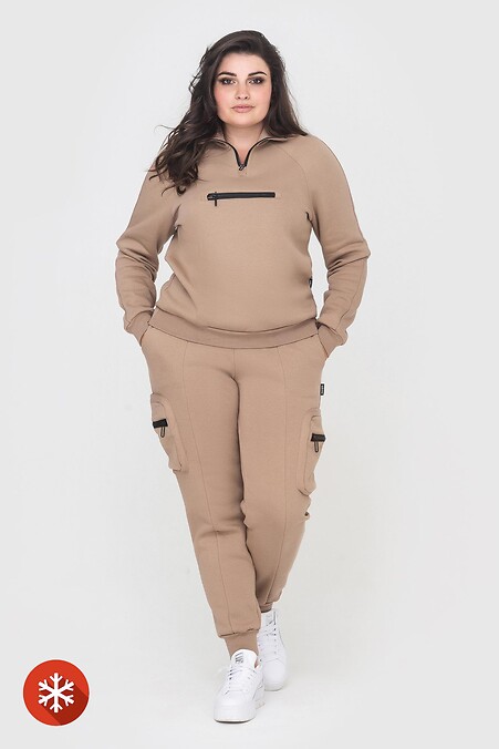 Isolierter Anzug OLESYA. Anzüge. Farbe: beige. #3041024