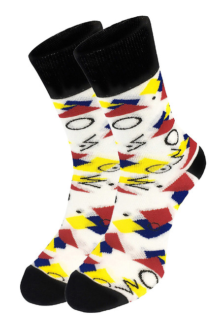 Стильні шкарпетки з візерунком Пикасо Zila - #2040027