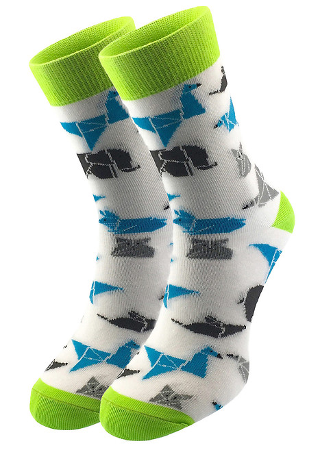Origio fashion socks with Picaso pattern - #2040029