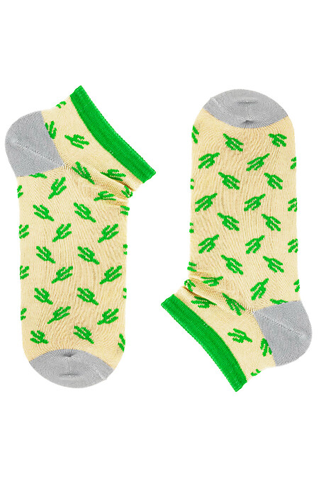 Socken Betrunkener Kaktus. Golf, Socken. Farbe: gelb. #8041035