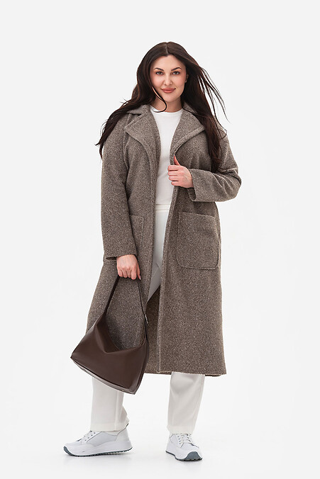 ELEN brown coat - #3044038