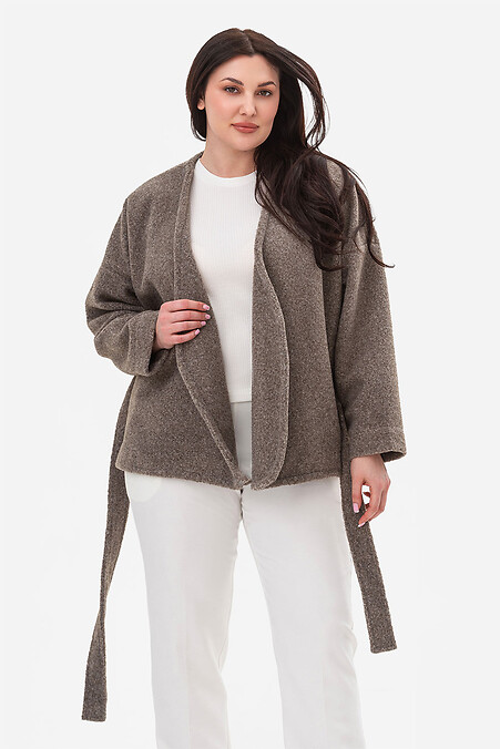 Жакет LOTTE коричневого цвета - #3044047