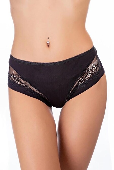 Women's panties. Panties. Color: black. #4027047