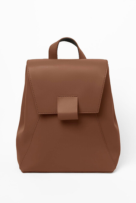 Damenrucksack. Rucksäcke. Farbe: braun. #4008056