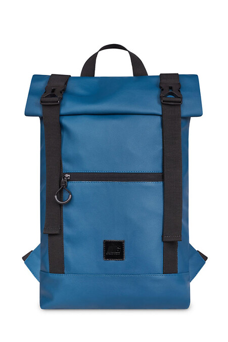 Backpack HOLDER | eco-leather dark blue 1/21. Backpacks. Color: blue. #8011058