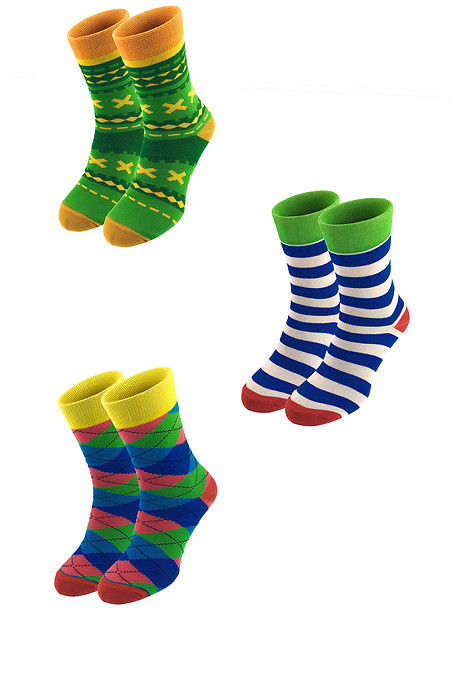 Подарунковий набір шкарпеток. Гольфи, шкарпетки. Колір: multi-color. #2040059