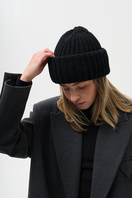 Теплая Женская Зимняя Шапка Pikul 2026 Blackl - #8056062