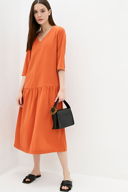 Платье LUCIA. Платья. Цвет: оранжевый. #3038064