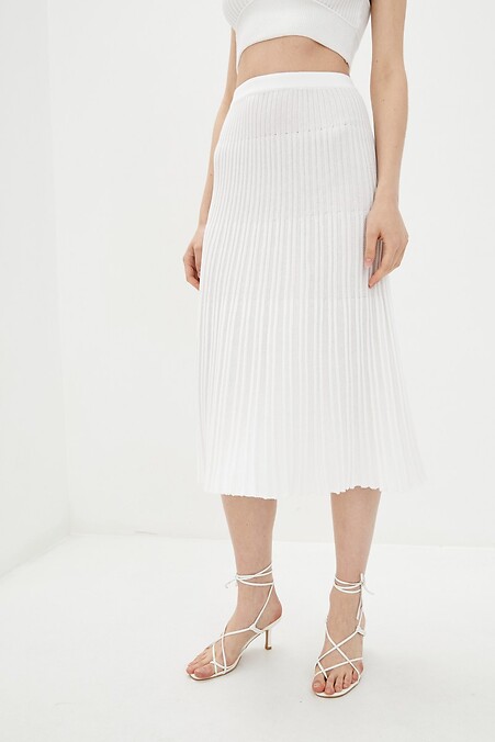 Women's skirt. Skirts. Color: white. #4038065