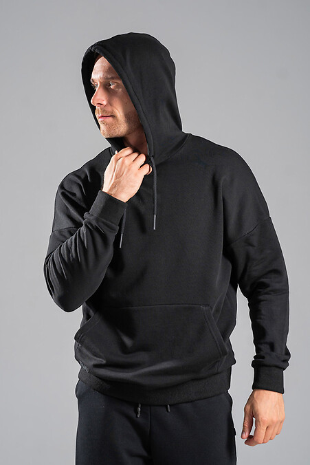 Frühlings-Hoodie für Herren Univers Petlia 23 Schwarz - #8034065
