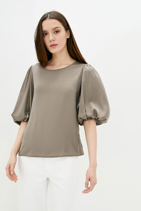 Блуза TABITA. Блузы, рубашки. Цвет: коричневый. #3038069