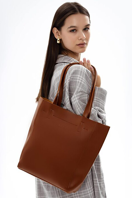 Women's bag. Shoppers. Color: brown. #4008070