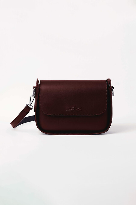 Women's bag in burgundy color - #4008078