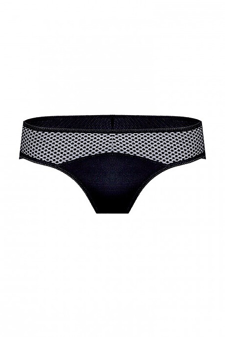 Women's thong briefs. Panties. Color: black. #4024079