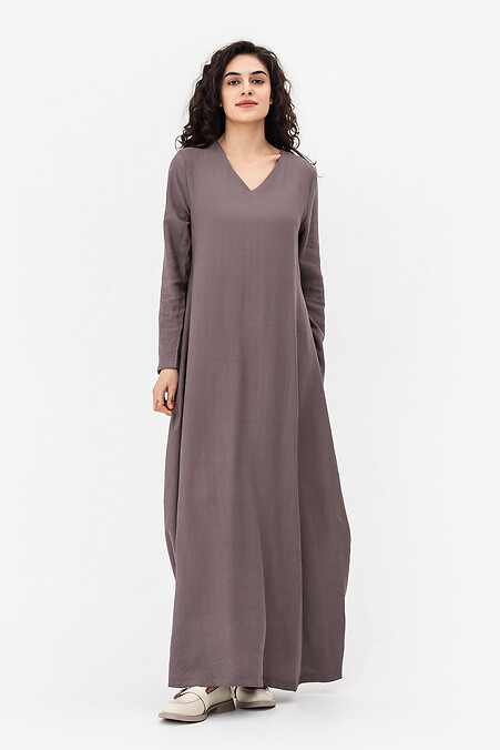 Dress HANNAH. Dresses. Color: brown. #3042080