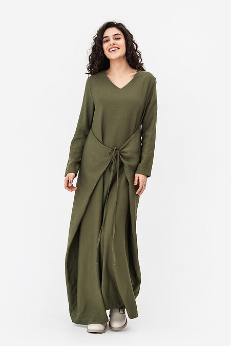 Dress HANNAH. Dresses. Color: green. #3042081