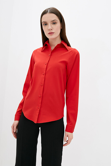 Рубашка VARDE1. Блузы, рубашки. Цвет: красный. #3038083