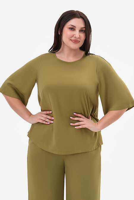 MIRA grüne Bluse - #3044085