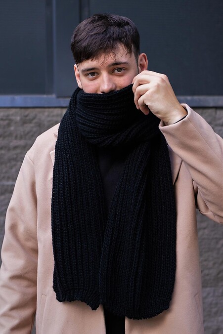 Warm Knitted Carry Scarf - #8049088