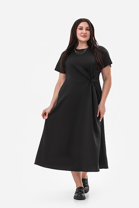 CREYA schwarzes Kleid - #3044091