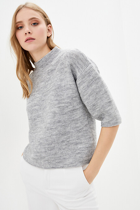 Джемпер жіночий. Кофти і светри. Колір: сірий. #4034091