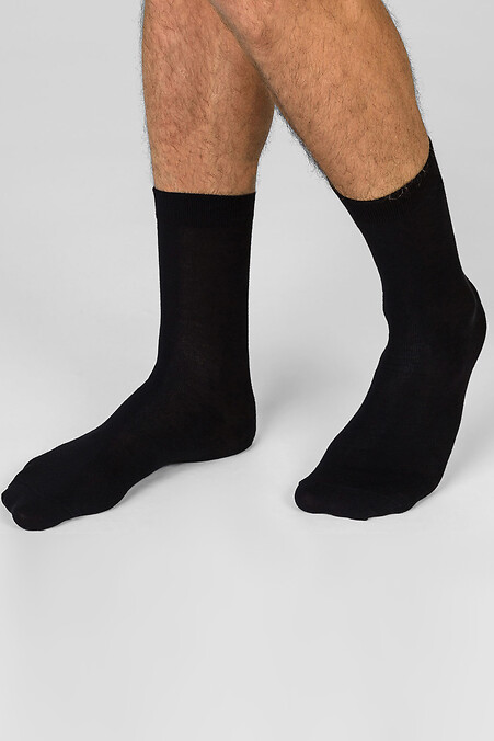 Мужские черные носки. Гольфы, носки. Цвет: черный. #7770099