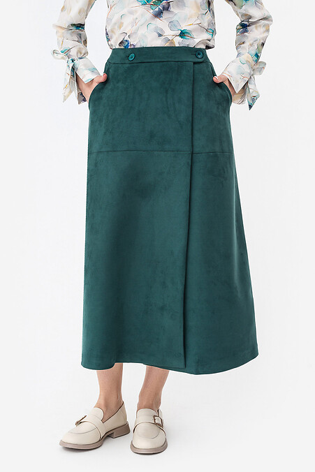 Skirt HARDY. Skirts. Color: green. #3042102