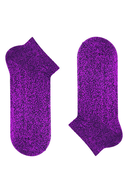 Socks with lurex VIOLET DUST. Golfs, socks. Color: purple. #8041104