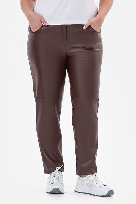 CORA brown trousers - #3044106