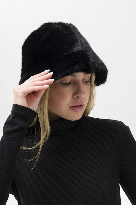 Women's Wool Insulated Panama Hat Malone Black - #8056106