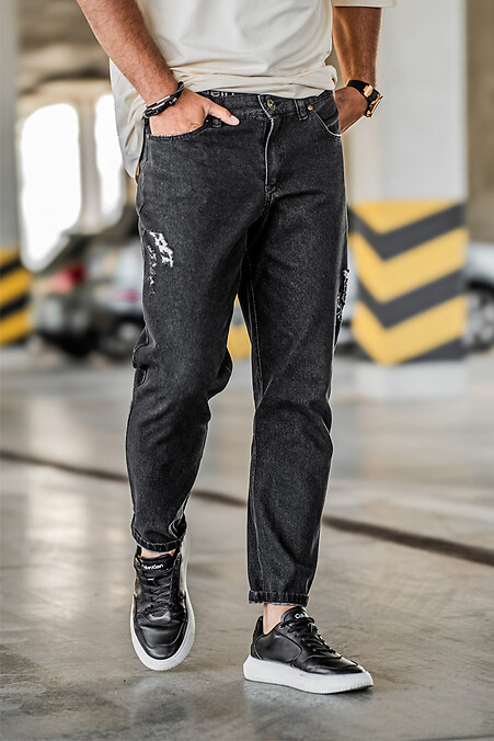 Frühlingsjeans für Herren IOM Denim Schwarz - #8034107