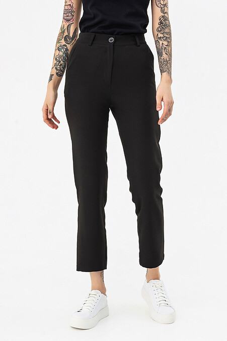 SONA trousers. Trousers, pants. Color: black. #3042118