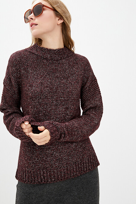 Sweter damski. Kurtki i swetry. Kolor: czerwony. #4034119