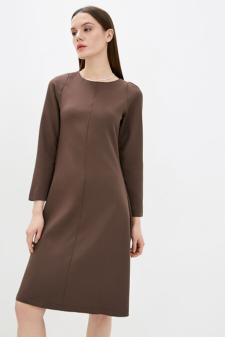 Платье RUNWAY. Платья. Цвет: коричневый. #3038131