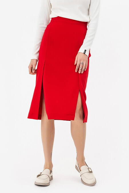 Skirt EME. Skirts. Color: red. #3042137