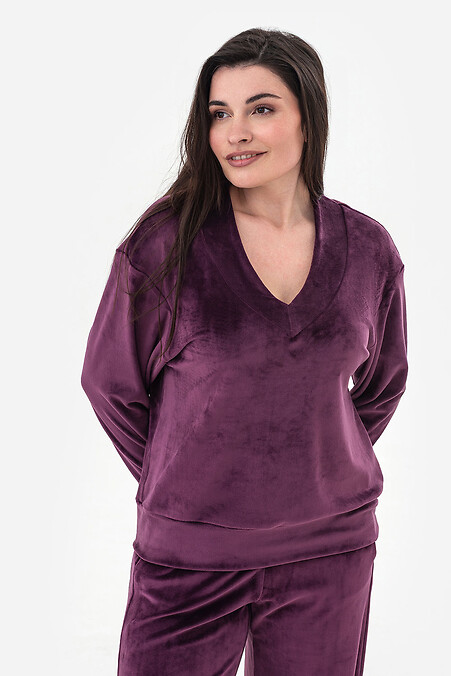 FORTI Sweatshirt, bordeauxrot - #3044140