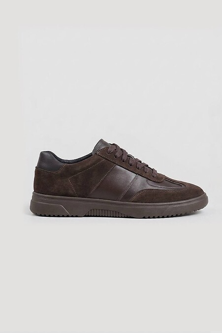 Anatomical unisex sneakers chocolate — wide toe - #4207146