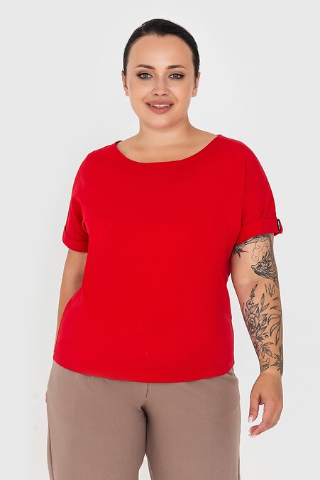 Koszulka JULIANNA2. T-shirty. Kolor: czerwony. #3040147
