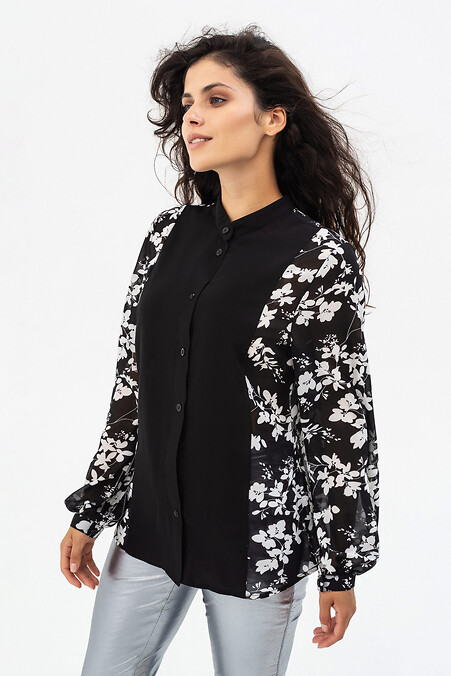 Bluse VICKY. Blusen. Farbe: das schwarze. #3041148
