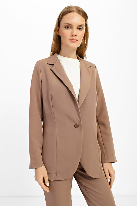Jacket JAZZI. Jackets, Cardigans. Color: brown. #3039149