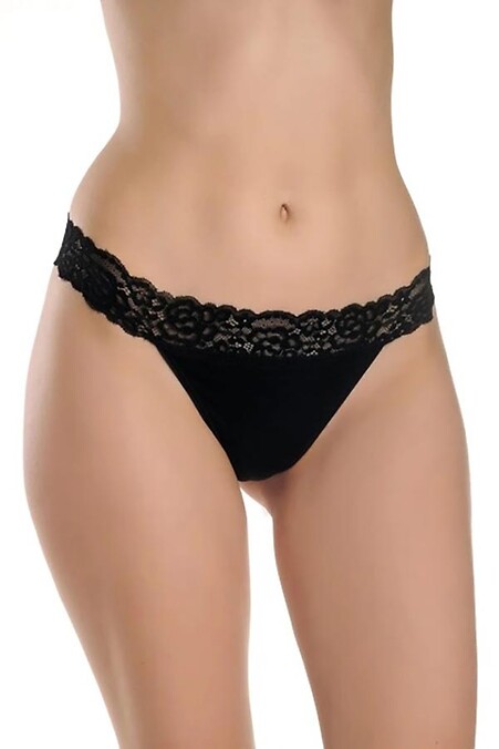 Women's panties. Panties. Color: black. #4027150