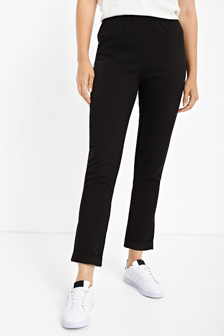 Trousers VERA. Trousers, pants. Color: black. #3039151