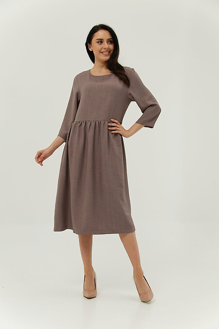 Cloth URIAH. Dresses. Color: brown. #3039157
