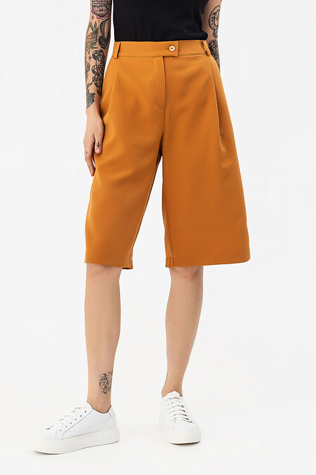 Bermuda shorts LALI. Shorts and breeches. Color: brown. #3042158