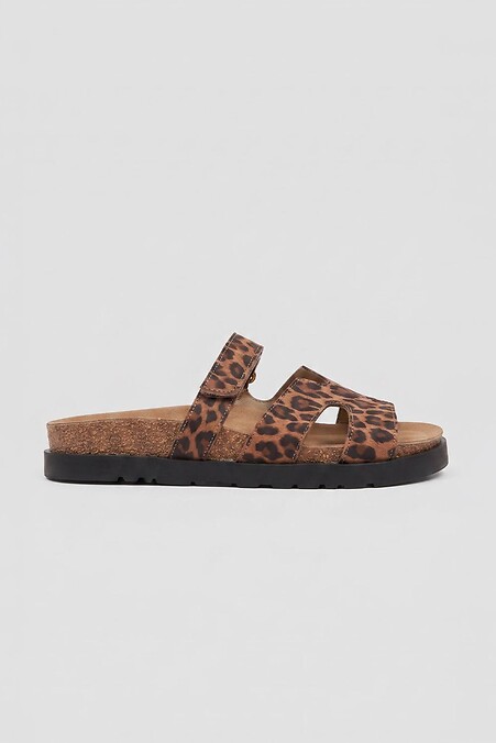 Leopard flip-flops - #4207162