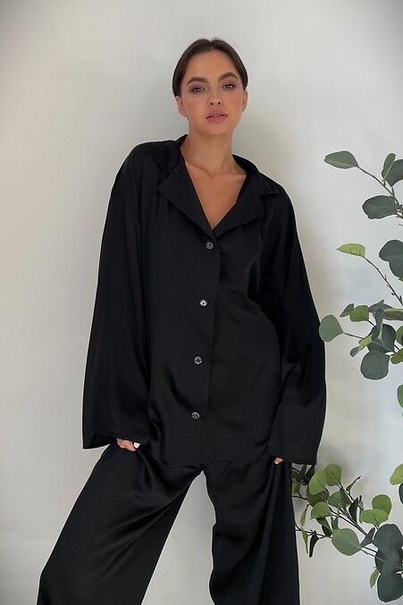 Damen-Seidenpyjama „Hugs“ - #8049170