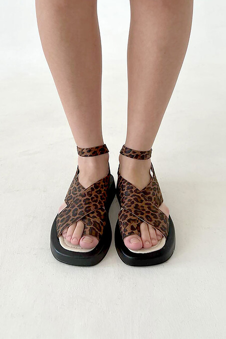 Women's Leopard Toe Sandals - #4206175