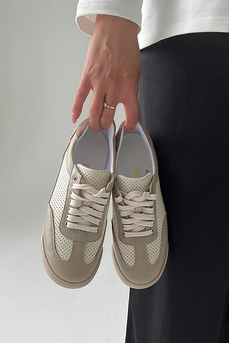 Sneaker Perforation Cappuccino - #4206179